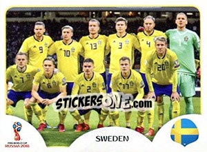 Sticker Team Photo - Coppa del Mondo FIFA Russia 2018 - Panini