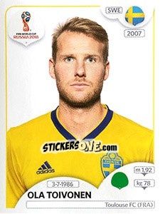 Sticker Ola Toivonen