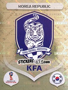 Sticker Emblem - Coppa del Mondo FIFA Russia 2018 - Panini