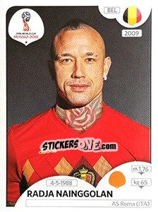 Figurina Radja Nainggolan - Coppa del Mondo FIFA Russia 2018 - Panini