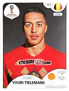 Sticker Youri Tielemans