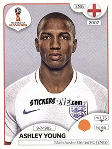 Sticker Ashley Young