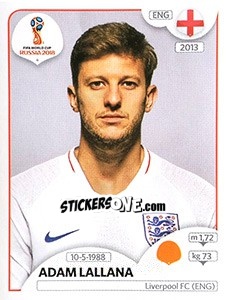 Sticker Adam Lallana