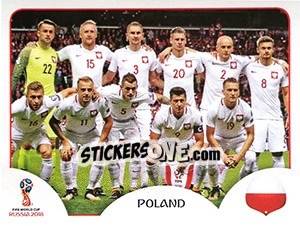 Sticker Team Photo - Coppa del Mondo FIFA Russia 2018 - Panini