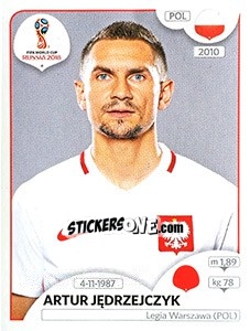 Sticker Artur Jędrzejczyk