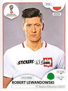 Cromo Robert Lewandowski