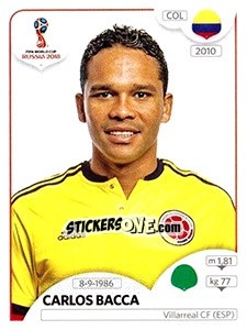 Cromo Carlos Bacca