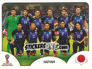 Sticker Team Photo - Coppa del Mondo FIFA Russia 2018 - Panini