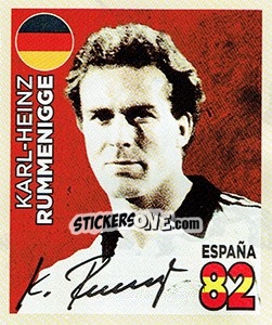 Figurina Karl-Heinz Rummenigge - 1982