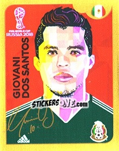 Sticker Giovani Dos Santos