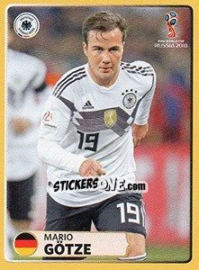 Cromo Mario Götze - Coppa del Mondo FIFA Russia 2018 - Panini