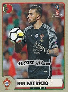 Figurina Rui Patrício - Coppa del Mondo FIFA Russia 2018 - Panini