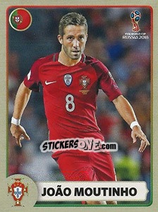 Cromo João Moutinho - Coppa del Mondo FIFA Russia 2018 - Panini