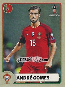 Cromo André Gomes - Coppa del Mondo FIFA Russia 2018 - Panini