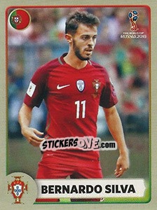 Cromo Bernardo Silva - Coppa del Mondo FIFA Russia 2018 - Panini