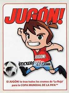 Sticker EL Jugon - Coppa del Mondo FIFA Russia 2018 - Panini