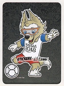 Sticker Mascot 1 - Coppa del Mondo FIFA Russia 2018 - Panini