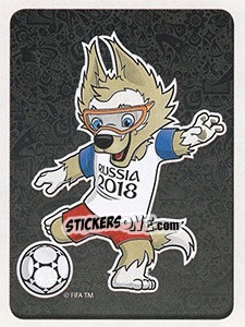 Figurina Mascot 1 - Coppa del Mondo FIFA Russia 2018 - Panini