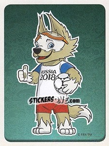 Sticker Mascot 2 - Coppa del Mondo FIFA Russia 2018 - Panini
