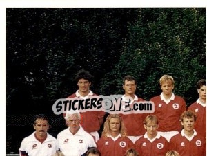 Cromo Mannschaft Schweiz (puzzle 1) - Football Switzerland 1993-1994 - Panini