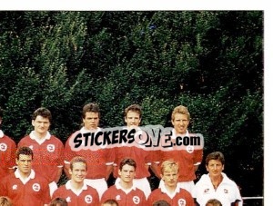 Cromo Mannschaft Schweiz (puzzle 2) - Football Switzerland 1993-1994 - Panini