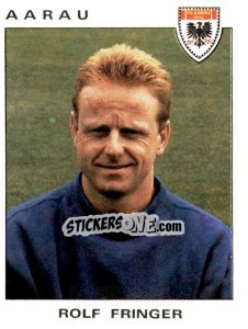 Figurina Rolf Fringer - Football Switzerland 1993-1994 n. 6 - Panini
