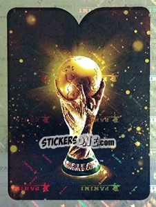 Sticker FIFA World Cup Trophy - FIFA World Cup Russia 2018. 670 stickers version - Panini