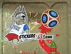 Sticker Style guide (puzzle 1) - FIFA World Cup Russia 2018. 670 stickers version - Panini