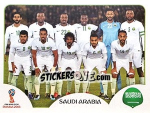 Sticker Team Photo - FIFA World Cup Russia 2018. 670 stickers version - Panini