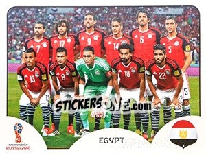 Sticker Team Photo - FIFA World Cup Russia 2018. 670 stickers version - Panini