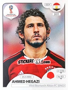 Figurina Ahmed Hegazi - FIFA World Cup Russia 2018. 670 stickers version - Panini