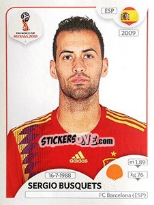 Sticker Sergio Busquets