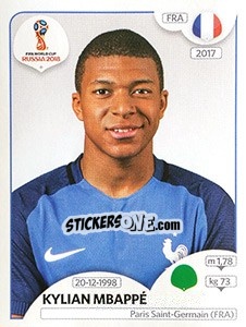 Cromo Kylian Mbappé