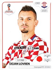 Sticker Dejan Lovren