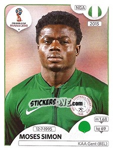 Sticker Moses Simon