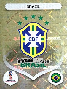 Cromo Emblem - FIFA World Cup Russia 2018. 670 stickers version - Panini