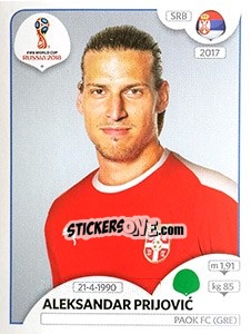 Sticker Aleksandar Prijovic