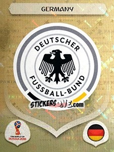 Sticker Emblem - FIFA World Cup Russia 2018. 670 stickers version - Panini