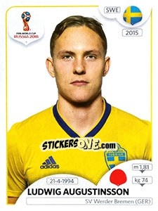 Sticker Ludwig Augustinsson