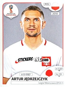 Sticker Artur Jędrzejczyk