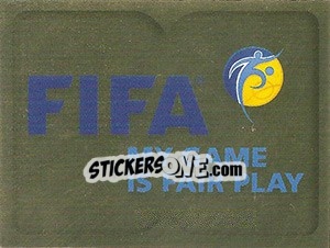 Sticker FIFA Fair Play - FIFA World Cup Russia 2018. Gold edition - Panini