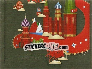 Sticker Style guide (puzzle 2) - FIFA World Cup Russia 2018. Gold edition - Panini