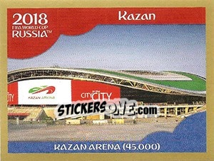 Sticker Kazan Arena - FIFA World Cup Russia 2018. Gold edition n. 10 - Panini