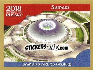 Figurina Samara Arena - FIFA World Cup Russia 2018. Gold edition - Panini