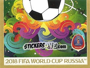 Figurina Moscow (puzzle 2) - FIFA World Cup Russia 2018. Gold edition - Panini