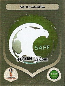 Cromo Emblem - FIFA World Cup Russia 2018. Gold edition - Panini