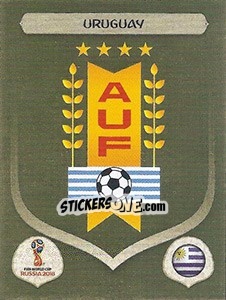 Sticker Emblem - FIFA World Cup Russia 2018. Gold edition n. 92 - Panini
