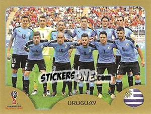 Sticker Team Photo - FIFA World Cup Russia 2018. Gold edition - Panini