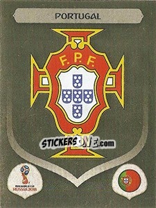 Sticker Emblem - FIFA World Cup Russia 2018. Gold edition - Panini