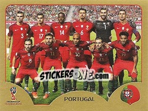 Cromo Team Photo - FIFA World Cup Russia 2018. Gold edition - Panini